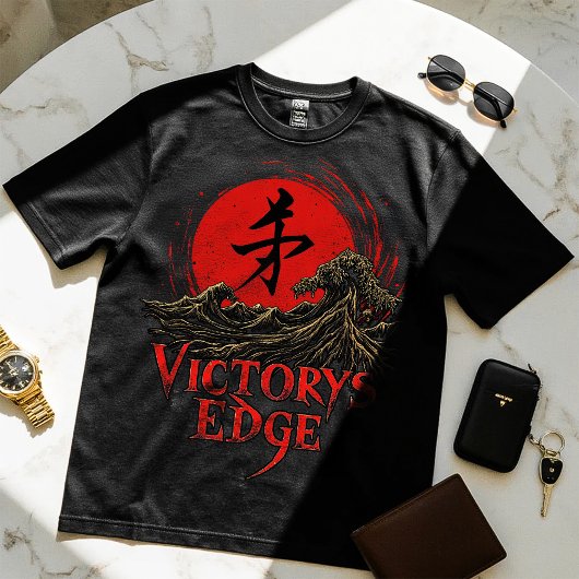 Siegesrand - Motivierend Design-T - Shirt