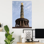 Siegessäule Berlin Poster (Heimbüro)