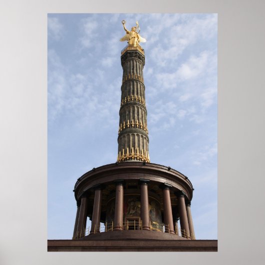 Siegessäule Berlin Poster (Vorne)