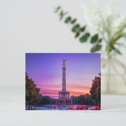 Siegessäule, Berlin Victory Column Postkarte (Stehend Vorderseite)