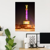 Siegessäule Poster (Heimbüro)