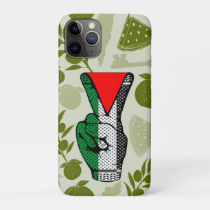 Siegessymbol Hand Widerstand Rot Dreieck Symbol Case-Mate iPhone Hülle