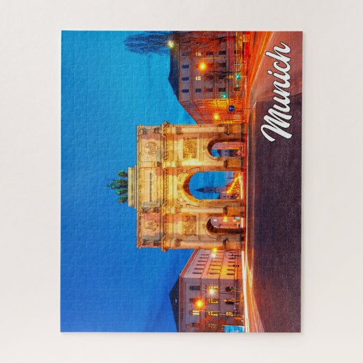 Siegestor, München, Deutschland Puzzle (Vertikal)