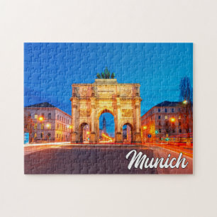 Siegestor, München, Deutschland Puzzle