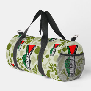 Siegeszeichen des roten Dreieck-Widerstands der Ha Duffle Bag