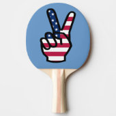 Siegeszeichen Tischtennis Schläger (Vorderseite)