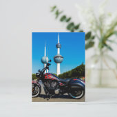 Siegeszug im Hochhaus Kuwait Towers Postkarte (Stehend Vorderseite)
