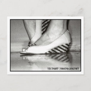 Siegfotografie Schwarz-Weiß-Postkarte Postkarte