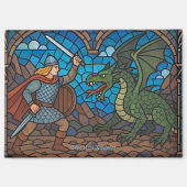 Siegfried kämpft gegen den Drachen Magnet (Vorderseite)