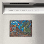 Siegfried kämpft gegen den Drachen Magnet (In Situ (Geschirrspüler))