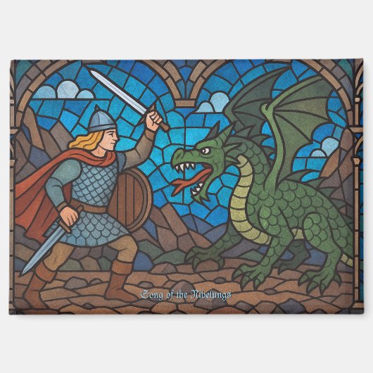 Siegfried kämpft mit dem Drachen Magnet (Vorderseite)