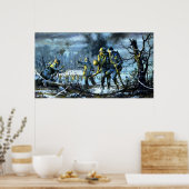 Siegfried Line in Campholz Woods Poster (Küche)