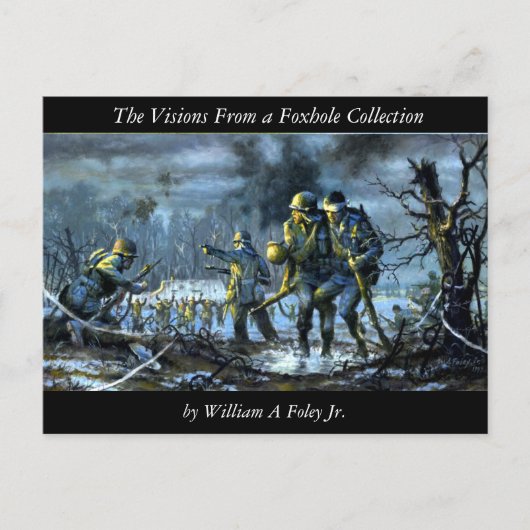 Siegfried Line in Campholz Woods Postkarte (Vorderseite)