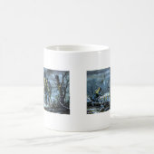 Siegfried-Linie an Campholz Holz Kaffeetasse (Mittel)