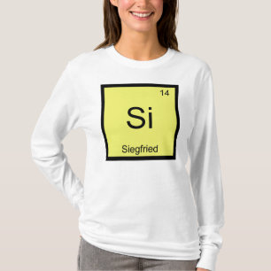 Siegfried Name Chemie Element Periodensystem T-Shirt