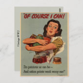 Sieggarten natürlich kann ich WW2 Postkarte (Vorne/Hinten)