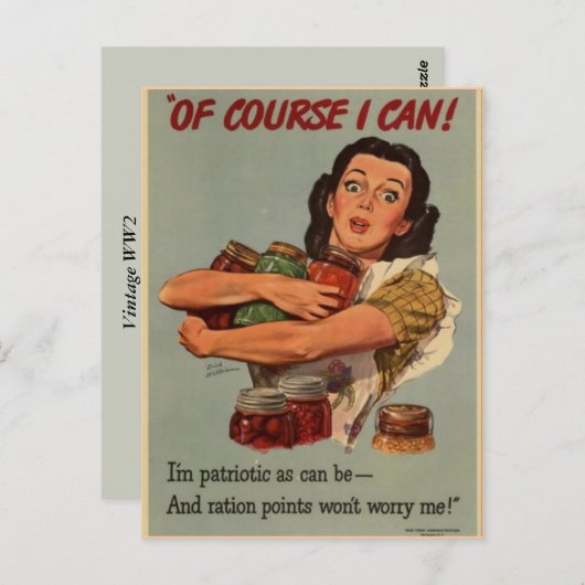 Sieggarten natürlich kann ich WW2 Postkarte (Vorne/Hinten)