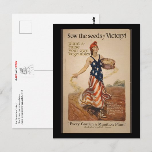 Sieggärten Postkarte (Vorne/Hinten)