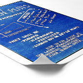 Sieggärtnerei Parzellen, frei für Mitarbeiter Poster (Ecke)