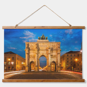 Sieggate München Deutschland Wandteppich Mit Holzrahmen