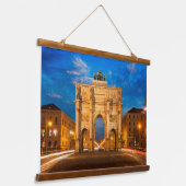 Sieggate München Deutschland Wandteppich Mit Holzrahmen (Gewinkelt)