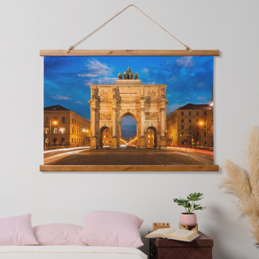 Sieggate München Deutschland Wandteppich Mit Holzrahmen (Schlafzimmer)