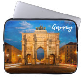 Sieggates Deutschland Laptopschutzhülle (Vorderseite)