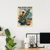 Siegreicher Garten Poster (Heimbüro)
