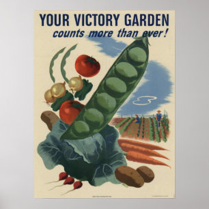 Siegreicher Garten Poster