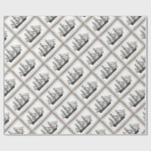 Siegschiff 1805 geschenkpapier (Flach)