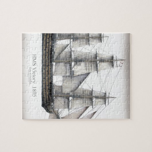 Siegschiff 1805 puzzle (Horizontal)