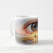 Sieh Deinen Weg Vision Art Becher Kaffeetasse (Vorderseite Links)