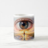 Sieh Deinen Weg Vision Art Becher Kaffeetasse (Mittel)