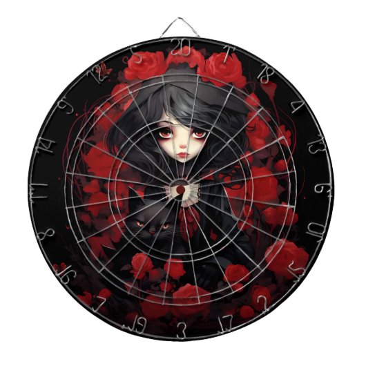 Sieh die Katze Dartscheibe (vorne)