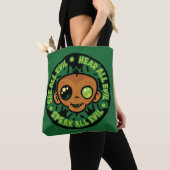 Sieh, höre und sprich alles Böse Affe Tasche (Von Nahem)