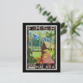 Sieh Malaya Postkarte (Stehend Vorderseite)