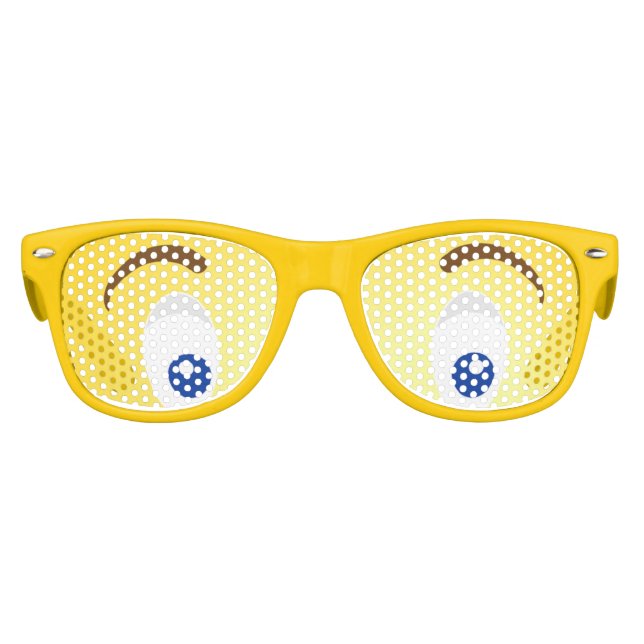 Sieh meine Augen an | Funny Party Geschenke Sonnenbrille (Vorderseite)
