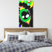 Sieh mich leinwanddruck (Insitu (Schlafzimmer))