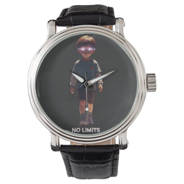 Sieh NO LIMITS  Armbanduhr (Vorderseite)