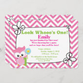 Sieh nur, wer einer ist! Einladung zum ersten Gebu (Vorne/Hinten)