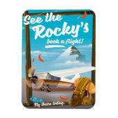 Sieh The Rocky's "Buchen Sie einen Flug!" Magnet (Vertikal)