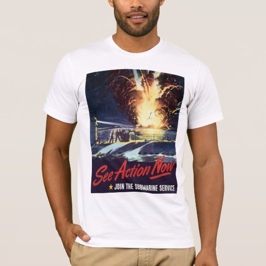 Siehe Aktion jetzt T-Shirt (Vorderseite)