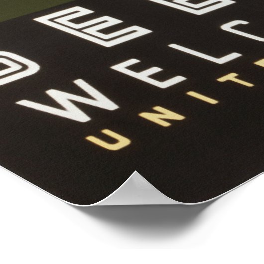 Siehe Amerika: Montana Poster (Ecke)