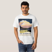 Siehe Amerika ~ Willkommen in Montana T-Shirt (Vorne ganz)