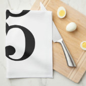 Siehe Clef Geschirrtuch (Viertel Falte)