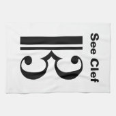 Siehe Clef Geschirrtuch (Horizontal)