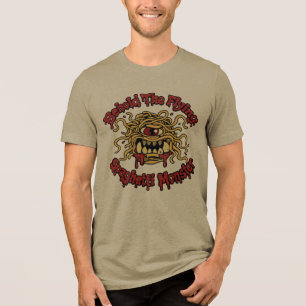 Siehe da, das fliegende Spaghettimonster Tri-Blend Shirt