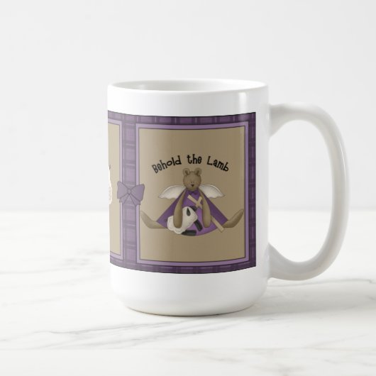 Siehe das Lamm - Christliche Tasse (Rechts)