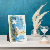 Siehe das Lamm-Dekor Fotoplatte (Seite)