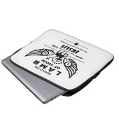 Siehe das Lamm des JHVH Laptopschutzhülle (Vorne Knopf)
